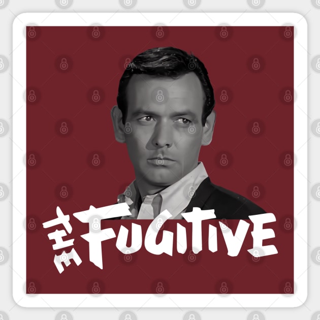 The Fugitive - David Janssen - 60s Tv Show Sticker by wildzerouk